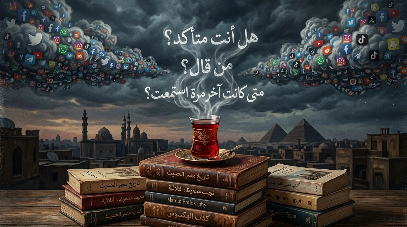 image about جائحة الوعي الزائف : كيف تحول المصري من حارس التقاليد إلى مستورد الهويات؟