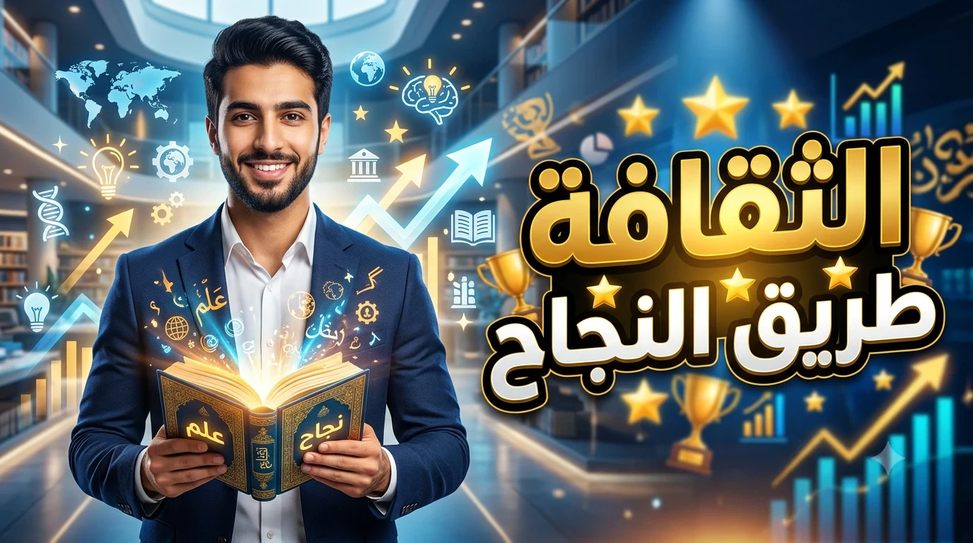 image about 🌍 الثقافة والنصيحة.. طريقك نحو النجاح وبناء شخصية مؤثرة