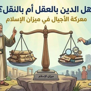 image about هل الدين بالعقل أم بالنقل؟ معركة الأجيال في ميزان الإسلام — مدعومًا بالأدلة الشرعية