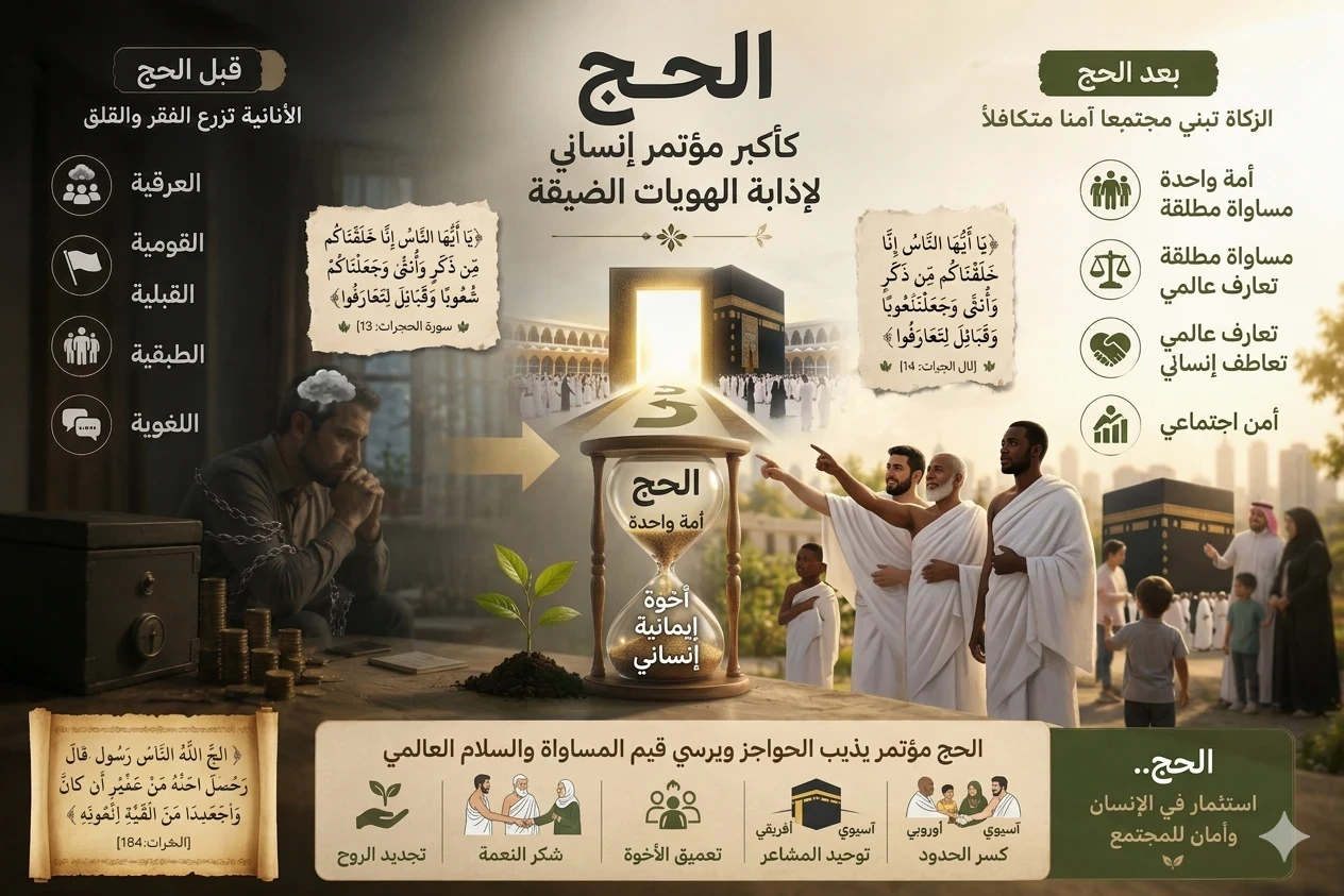 image about ​هندسة النفس وبناء المجتمع: الأثر النفسي والاجتماعي العميق للعبادات في الإسلام