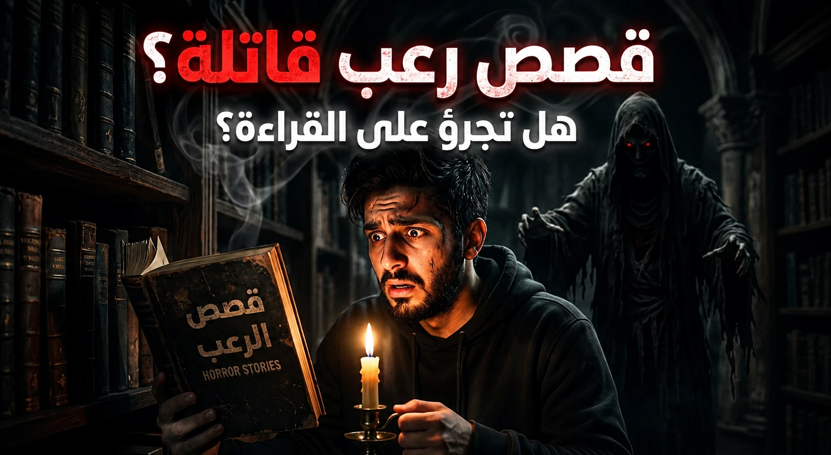 image about وراء أبواب المجهول: لماذا نعشق الكوابيس المكتوبة وتأسرنا قصص الرعب؟ 🏚️✨
