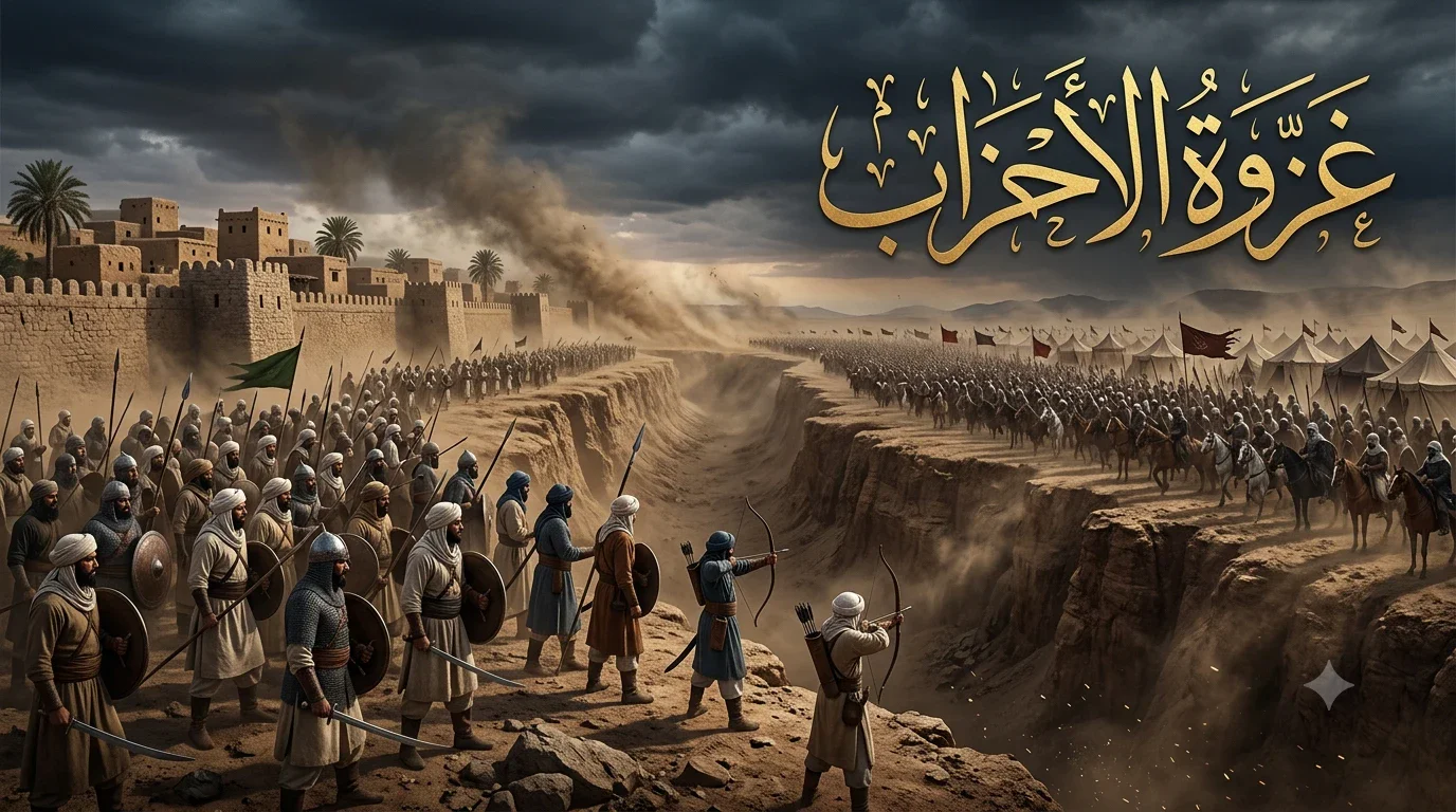 image about غزوة الأحزاب: حين اجتمع الأعداء وانتصر الإيمان