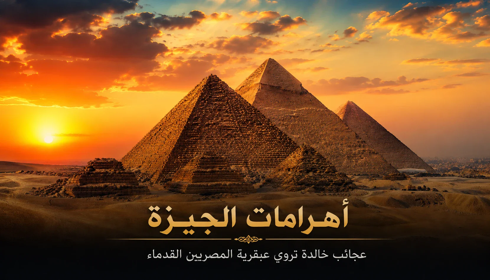 image about أهرامات الجيزة – عبقرية خالدة تروي أسرار أعظم حضارة في التاريخ