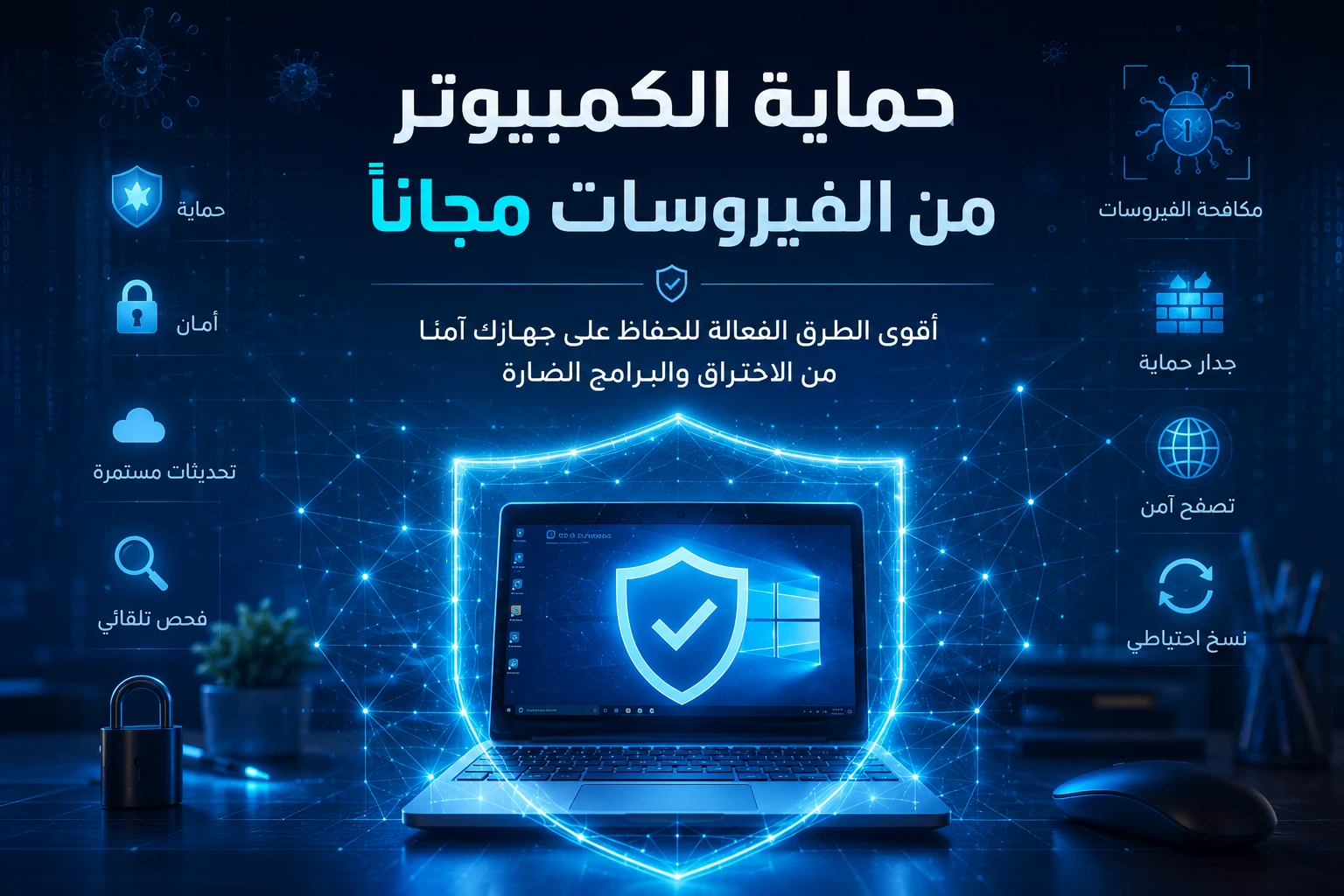 image about لا تدع الفيروسات تسرق أمانك خطة مجانية شاملة لحماية الكمبيوتر من التهديدات الخفية