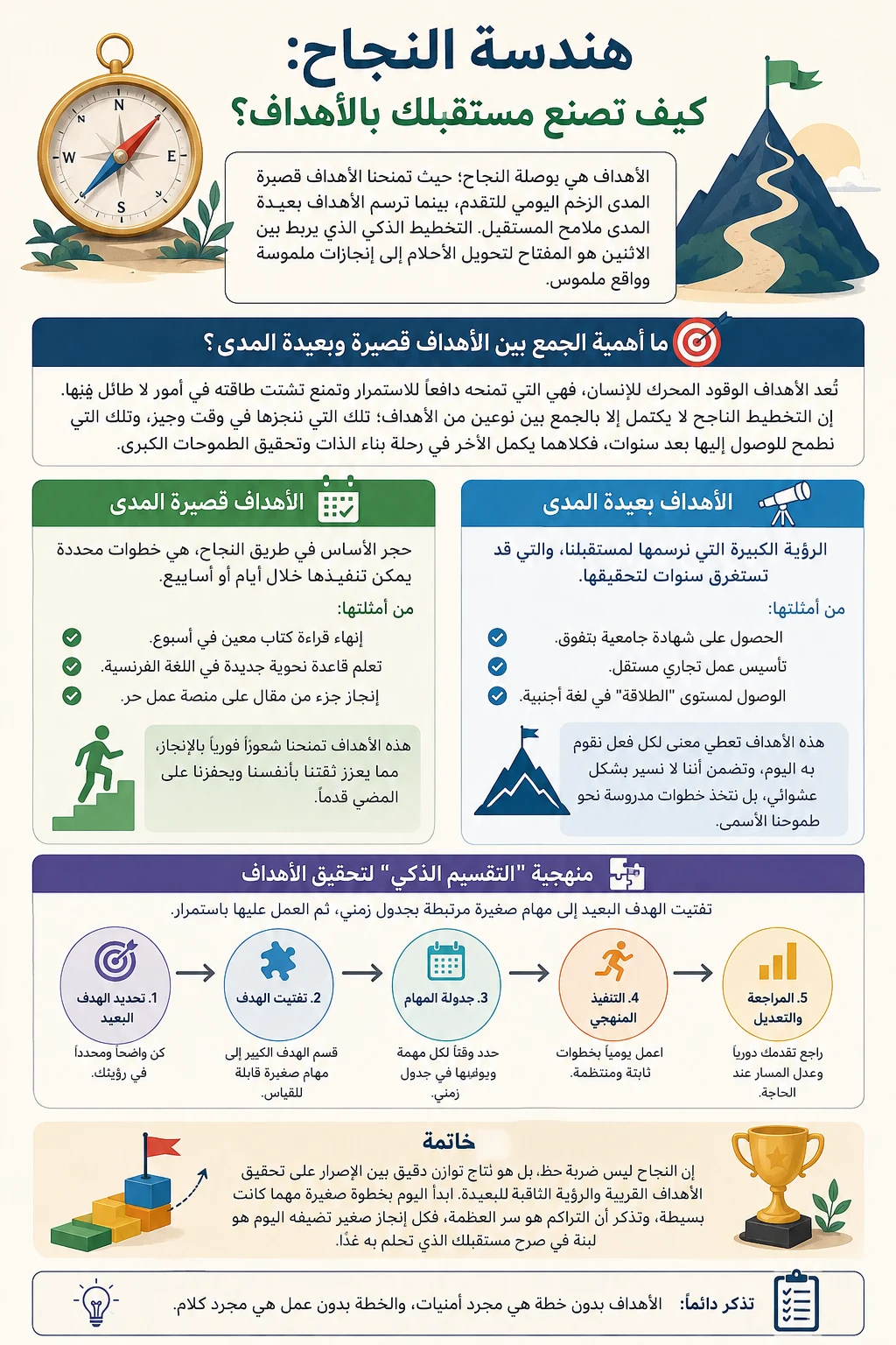 image about هندسة النجاح: كيف تصنع مستقبلك عبر التوازن بين الأهداف؟