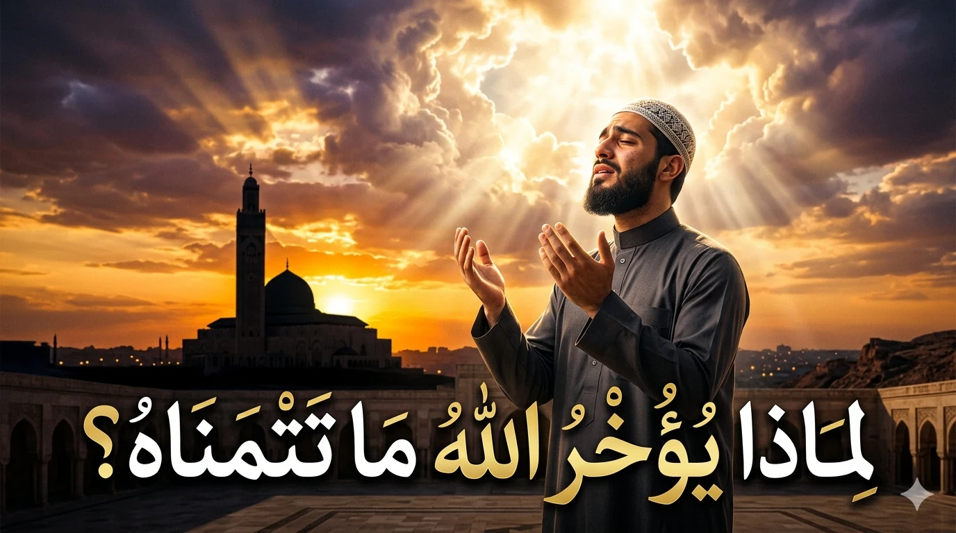 image about لماذا يؤخر الله ما تتمناه؟