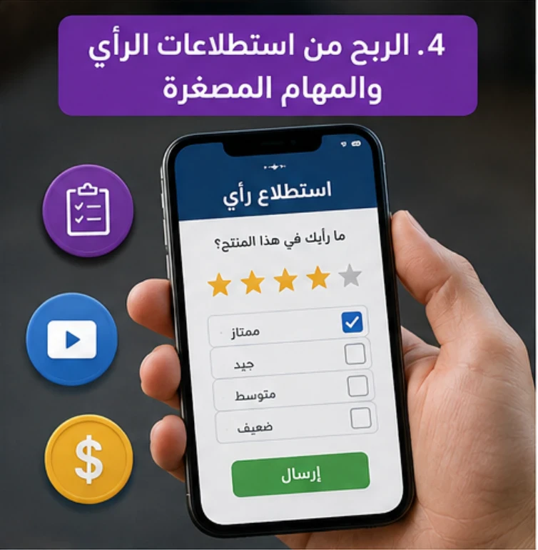image about أفضل 5 مجالات للربح من الإنترنت للمبتدئين في 2026 بدون رأس مال