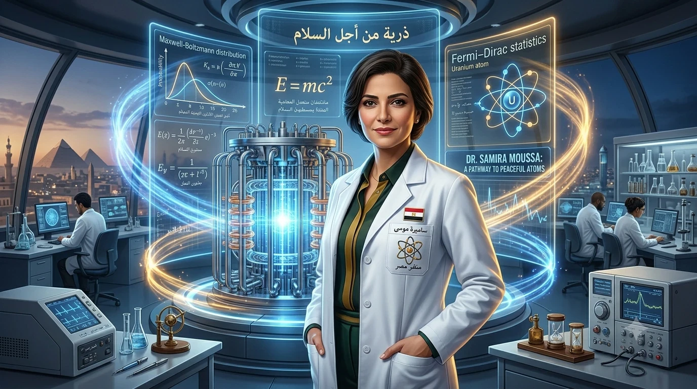 image about سميرة موسى: رحلة فتاة مصرية تحدّت المستحيل وكتبت اسمها في تاريخ العلم