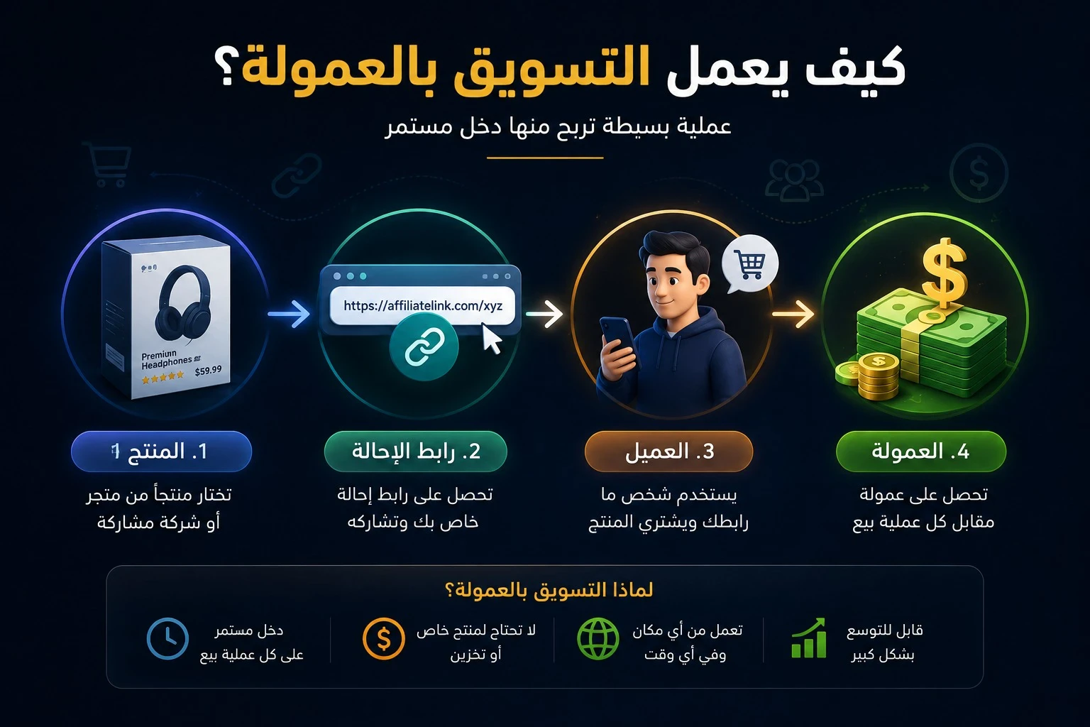 image about كيف تربح من الإنترنت في 2026: 6 طرق مجربه لبناء دخل حقيقي ومستدام