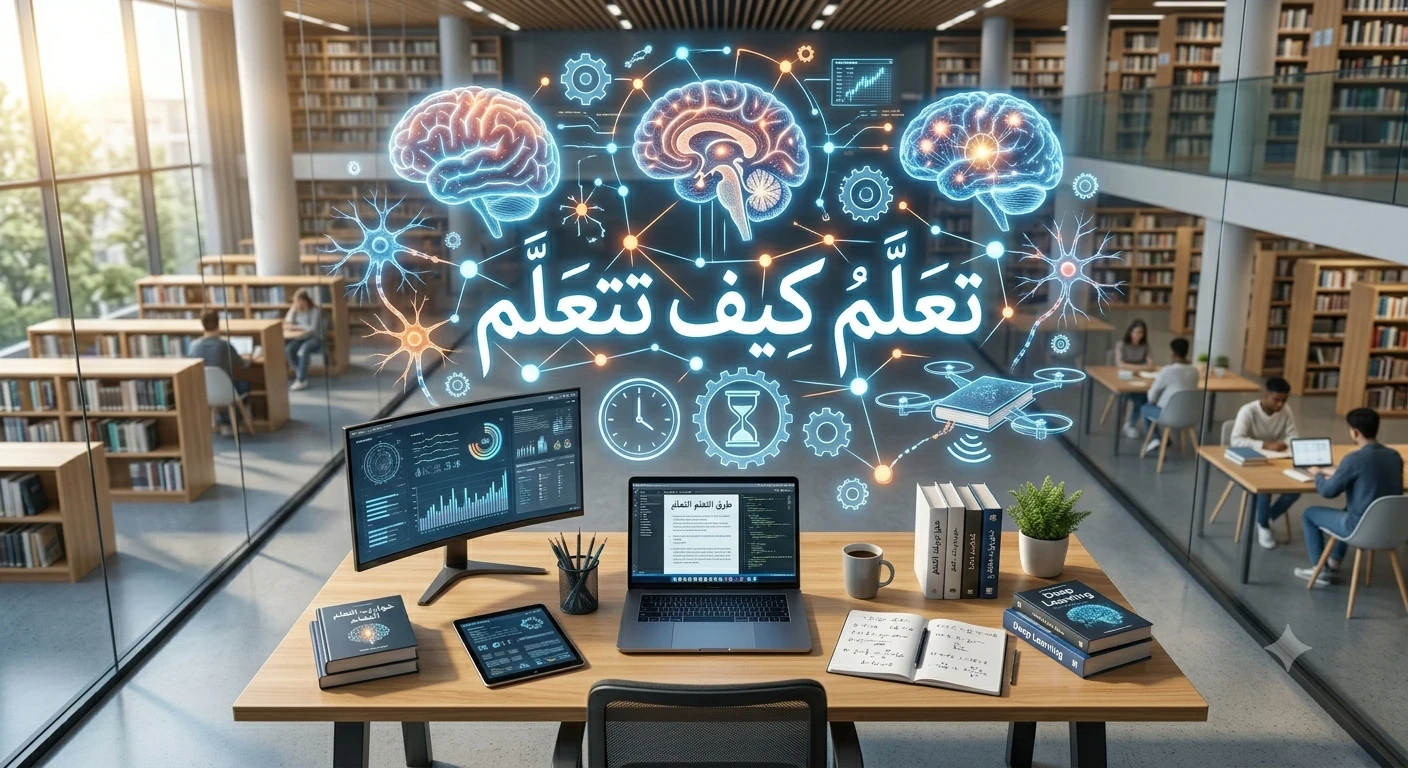 image about ملخص كورس تعلم كيف تتعلم ..... learn how to learn
