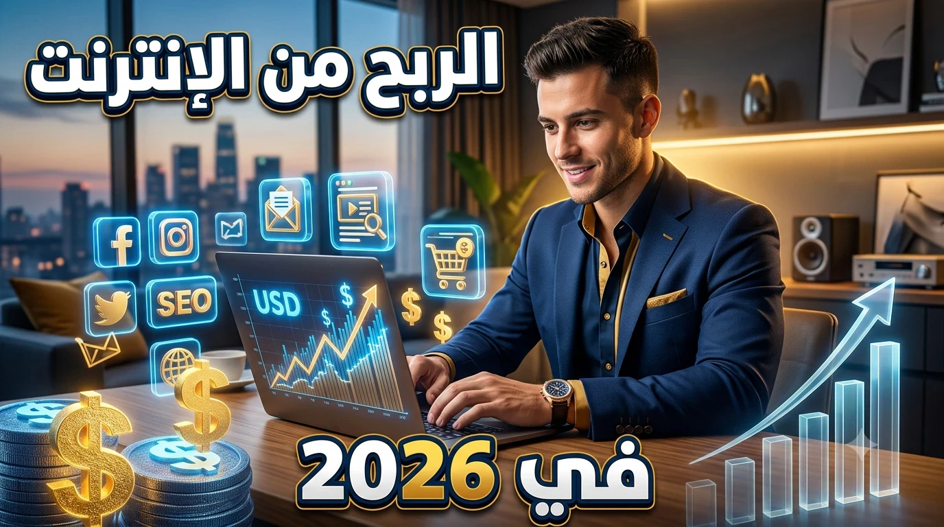 image about الربح من الإنترنت: كيف تحول وقتك ومهاراتك إلى مصدر دخل حقيقي ومستدام؟