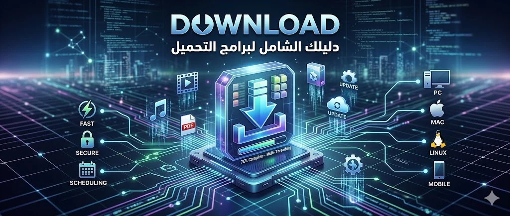 image about أفضل برامج التحميل للكمبيوتر (Windows & Mac)
