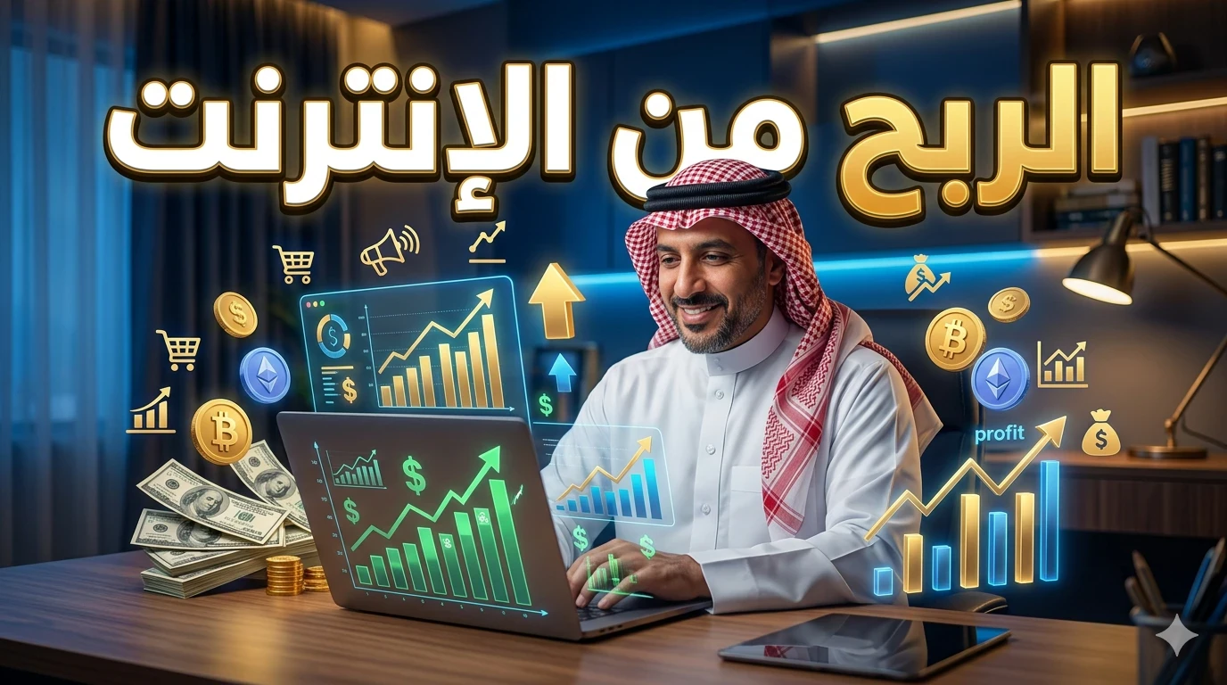 image about الربح من الإنترنت: دليلك الشامل لبناء دخل حقيقي ومستدام في العصر الرقمي