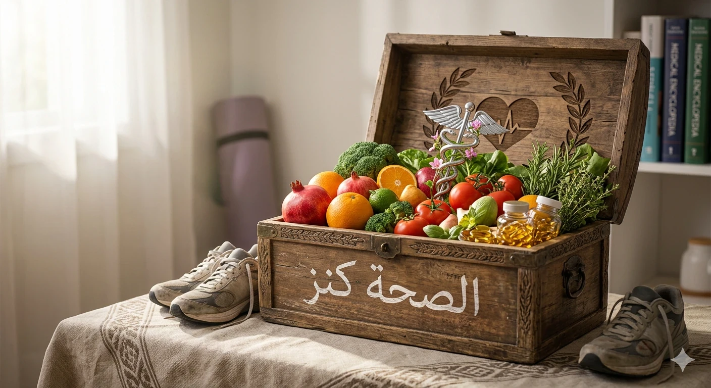 image about صحتك كنزك  دليلك المبسط للعيش بصحة رائعة