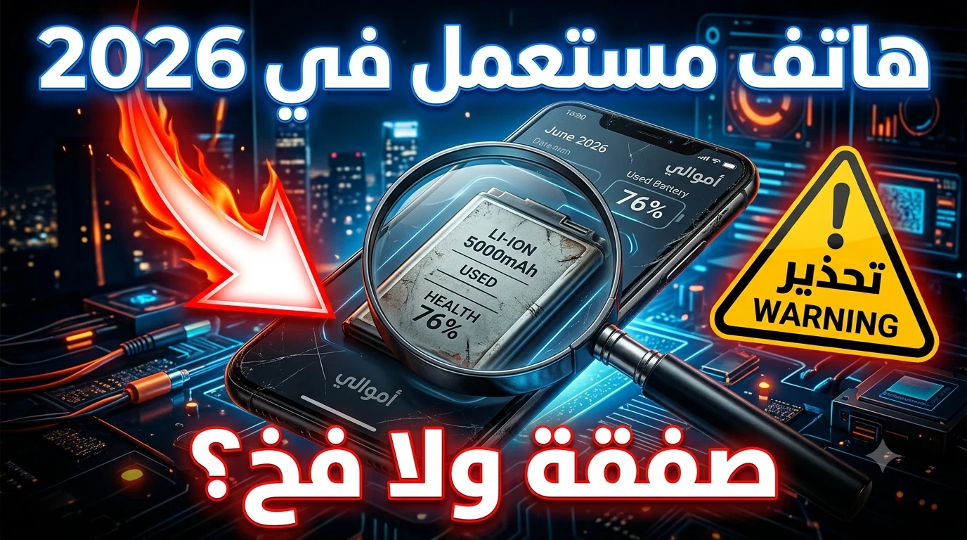 image about هل شراء هاتف مستعمل في 2026 فكرة ذكية أم مخاطرة؟