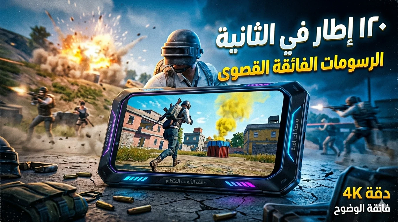 image about أفضل الهواتف المناسبة للألعاب في 2026: كيف تختار هاتفًا مثاليًا لتشغيل ببجي بأعلى 