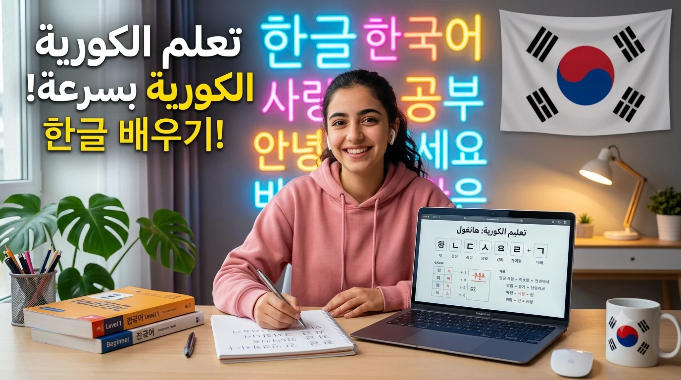 image about تعلم اللغة الكورية: مهارة عصرية تفتح لك أبواب الثقافة والفرص العالمية