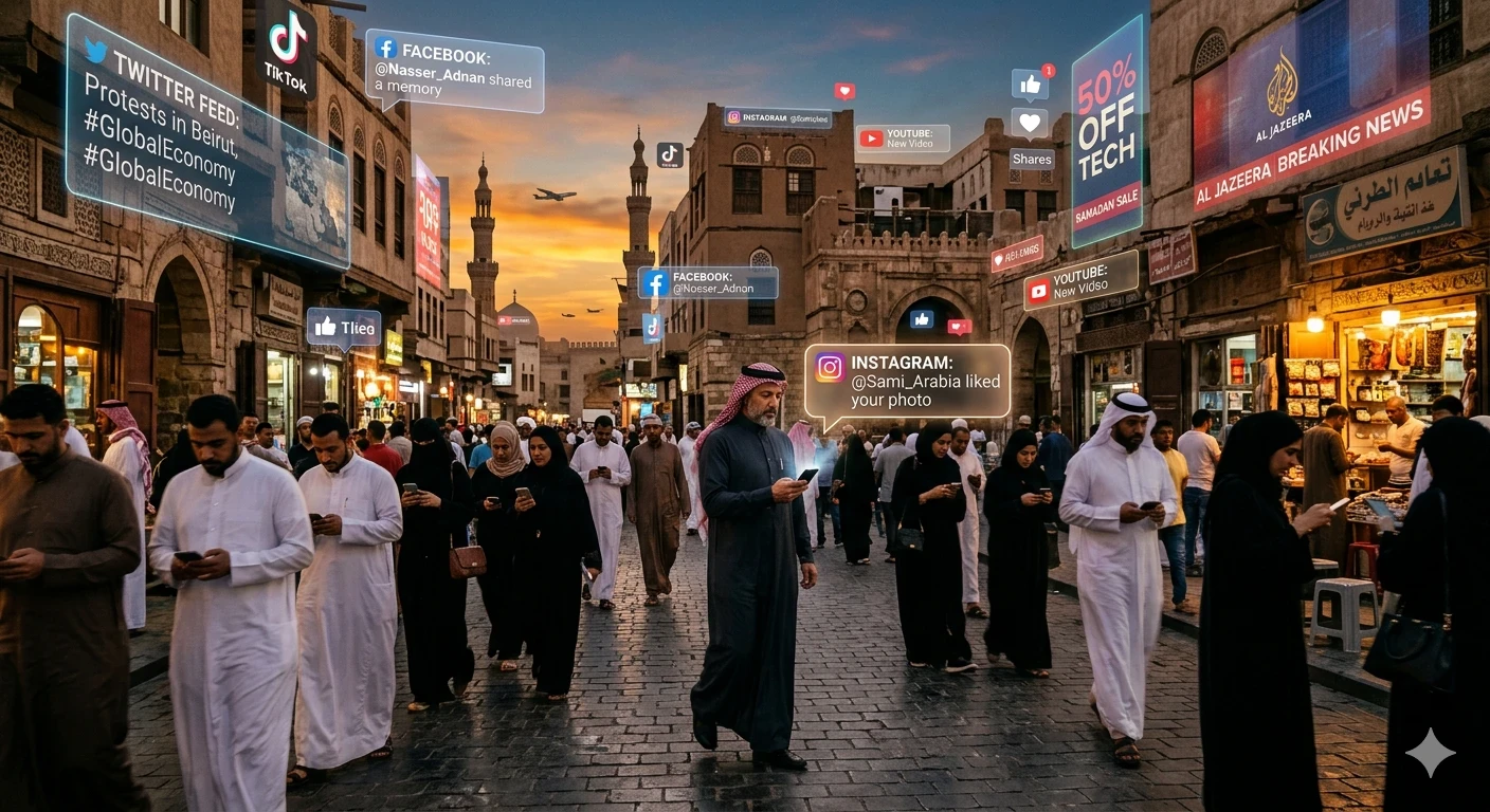 image about اقتصاد الانتباه: كيف أصبحت دقائق تركيزك أغلى من المال في العصر الرقمي؟