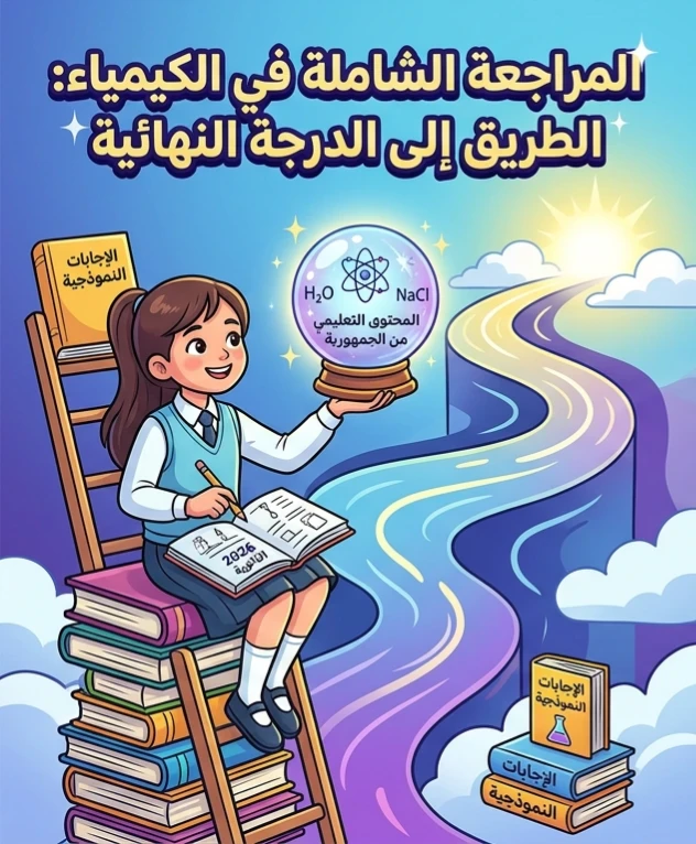 image about 📥 تحميل مراجعة الجمهورية التعليمي في الكيمياء بالإجابات للصف الثالث الثانوي 2026 PDF – أقوى مراجعة نهائية قبل الامتحان