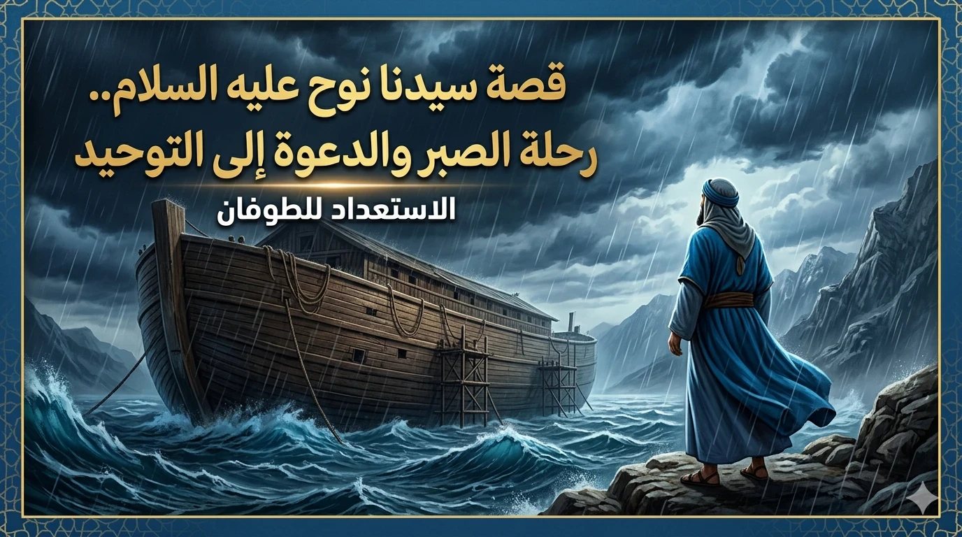 image about قصة سيدنا نوح عليه السلام.. رحلة الصبر والدعوة إلى التوحيد