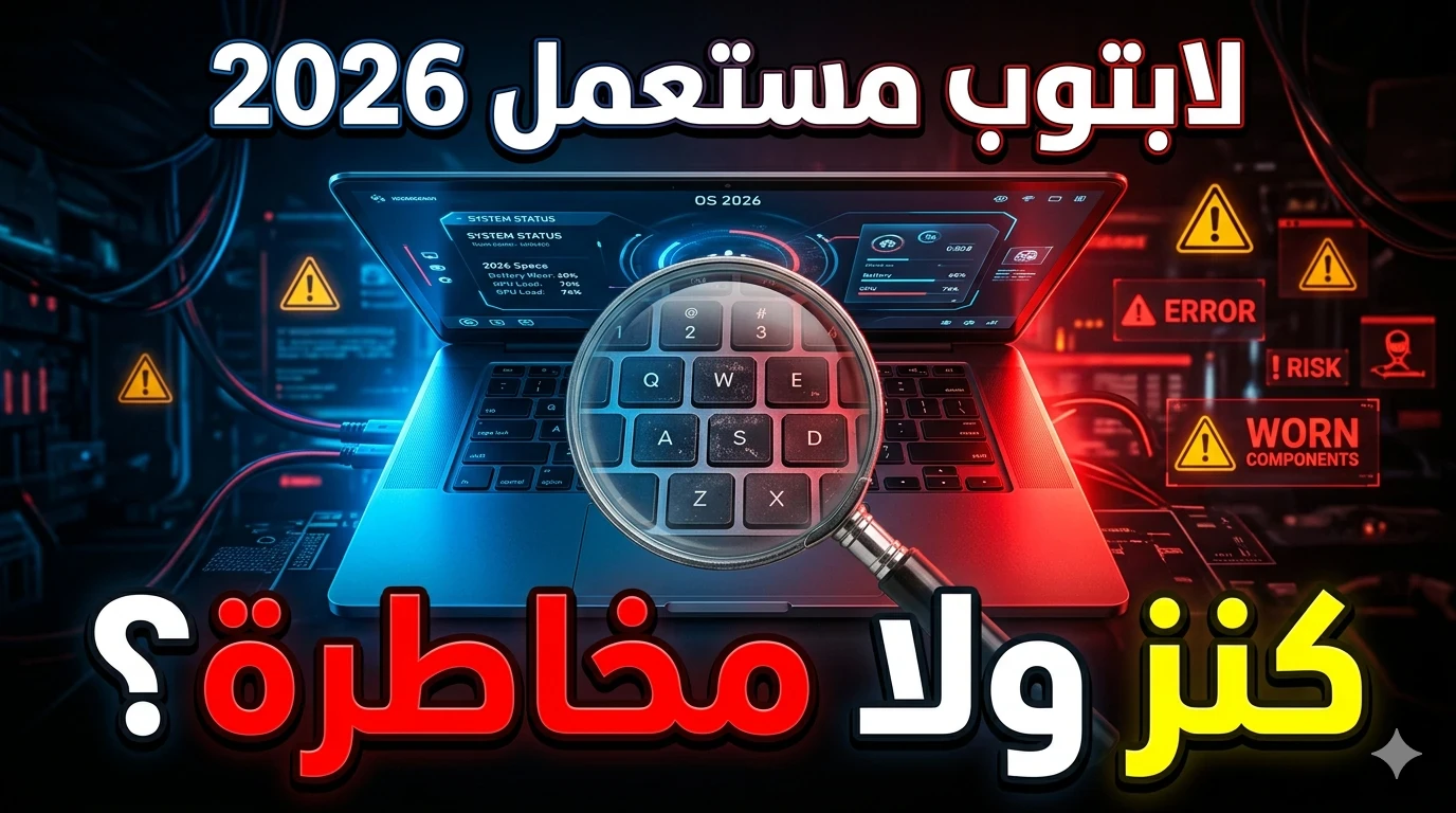 image about 💻 هل شراء لابتوب مستعمل في مصر 2026 قرار ذكي أم مخاطرة؟