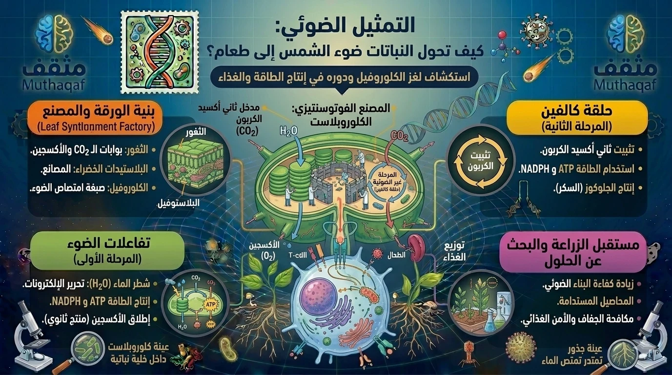 image about التمثيل الضوئي – كيف تحول النباتات ضوء الشمس إلى طعام؟