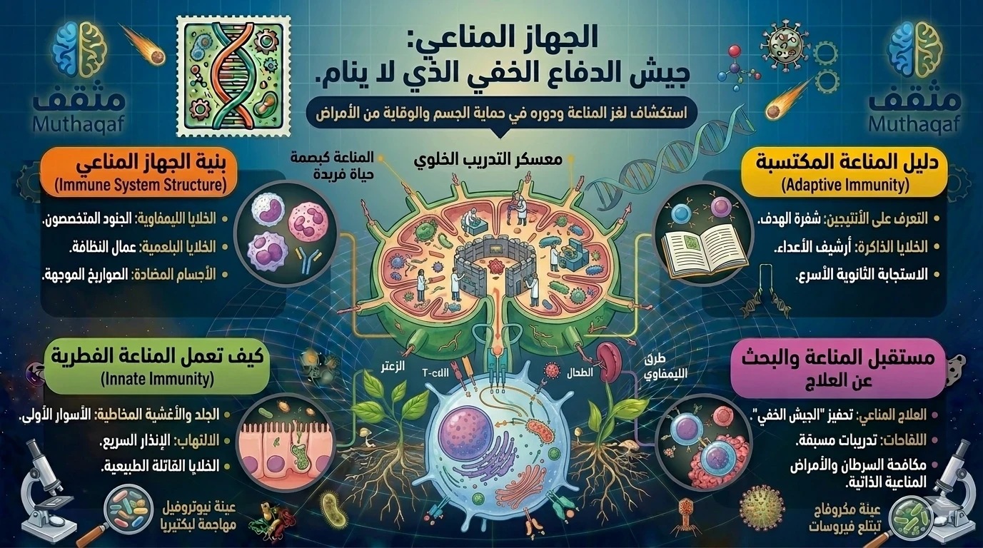 image about الجهاز المناعي – جيش الدفاع الخفي الذي لا ينام
