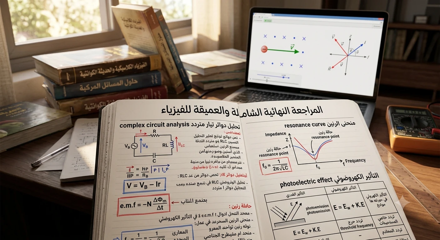 image about الدليل الشامل والنهائي لفيزياء الثانوية العامة