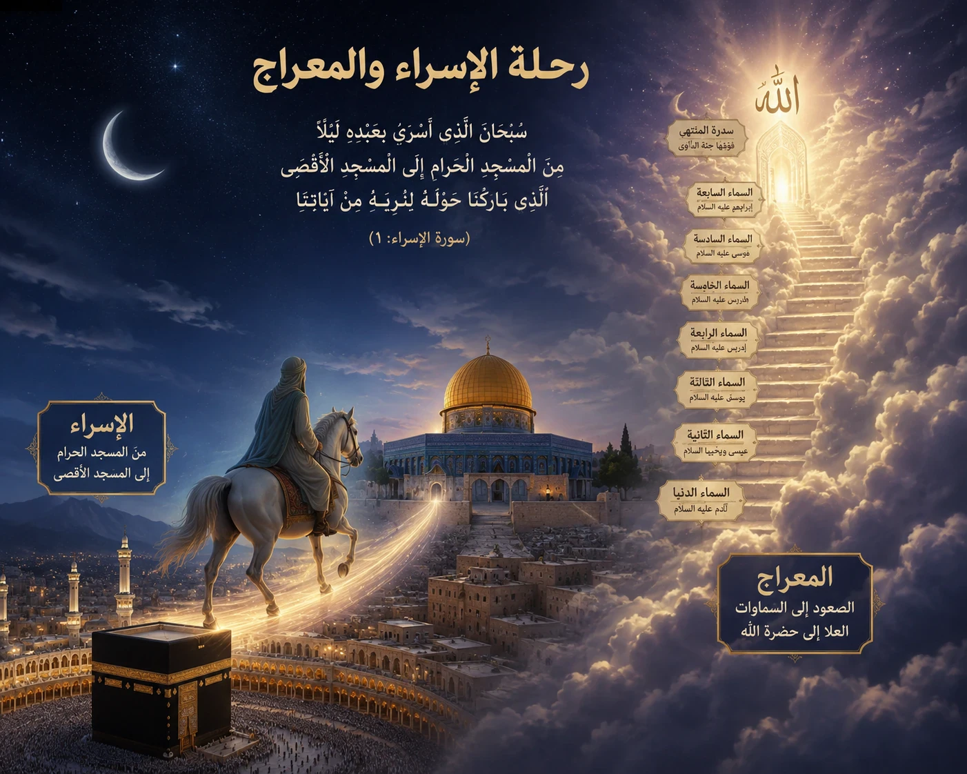 image about رحلة الإسراء والمعراج: معجزة إلهية ودروس إيمانية خالدة