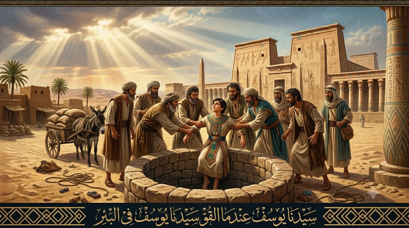 image about قصة سيدنا يوسف عليه السلام: رحلة الصبر من البئر إلى عرش مصر