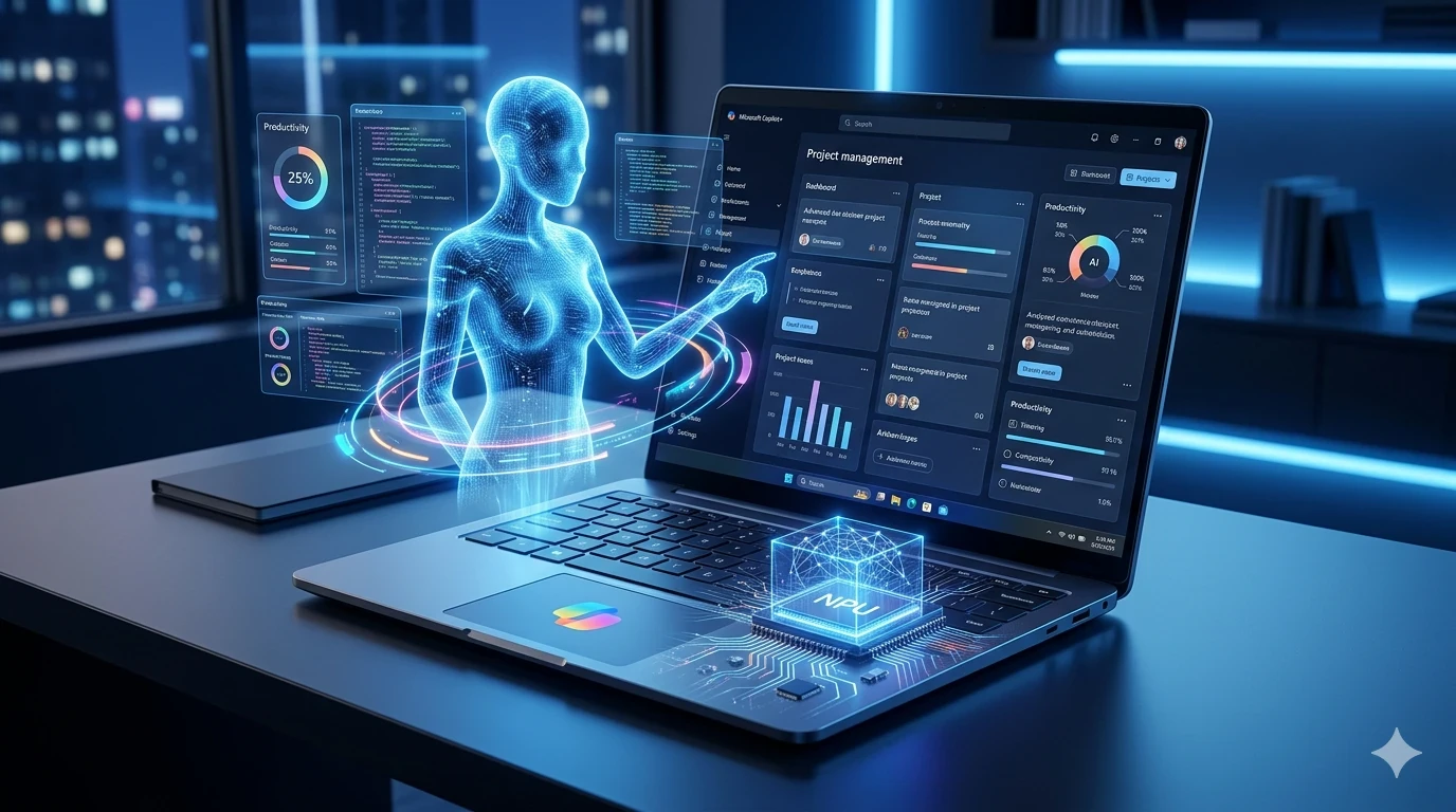 image about Copilot+ PC: الجيل الجديد من الحواسيب المدعومة بالذكاء الاصطناعي يغير مستقبل العمل والإبداع