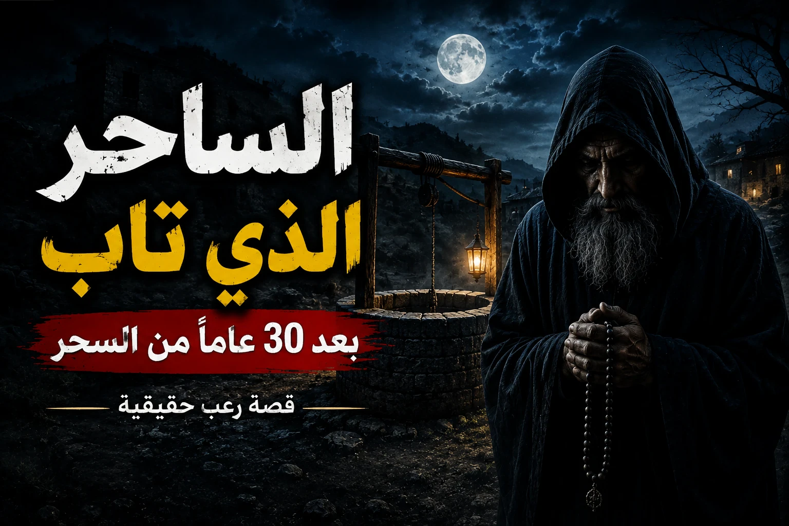 image about الساحر الذي تاب بعد 30 عاما من السحر ( قصة رعب مرعبة)