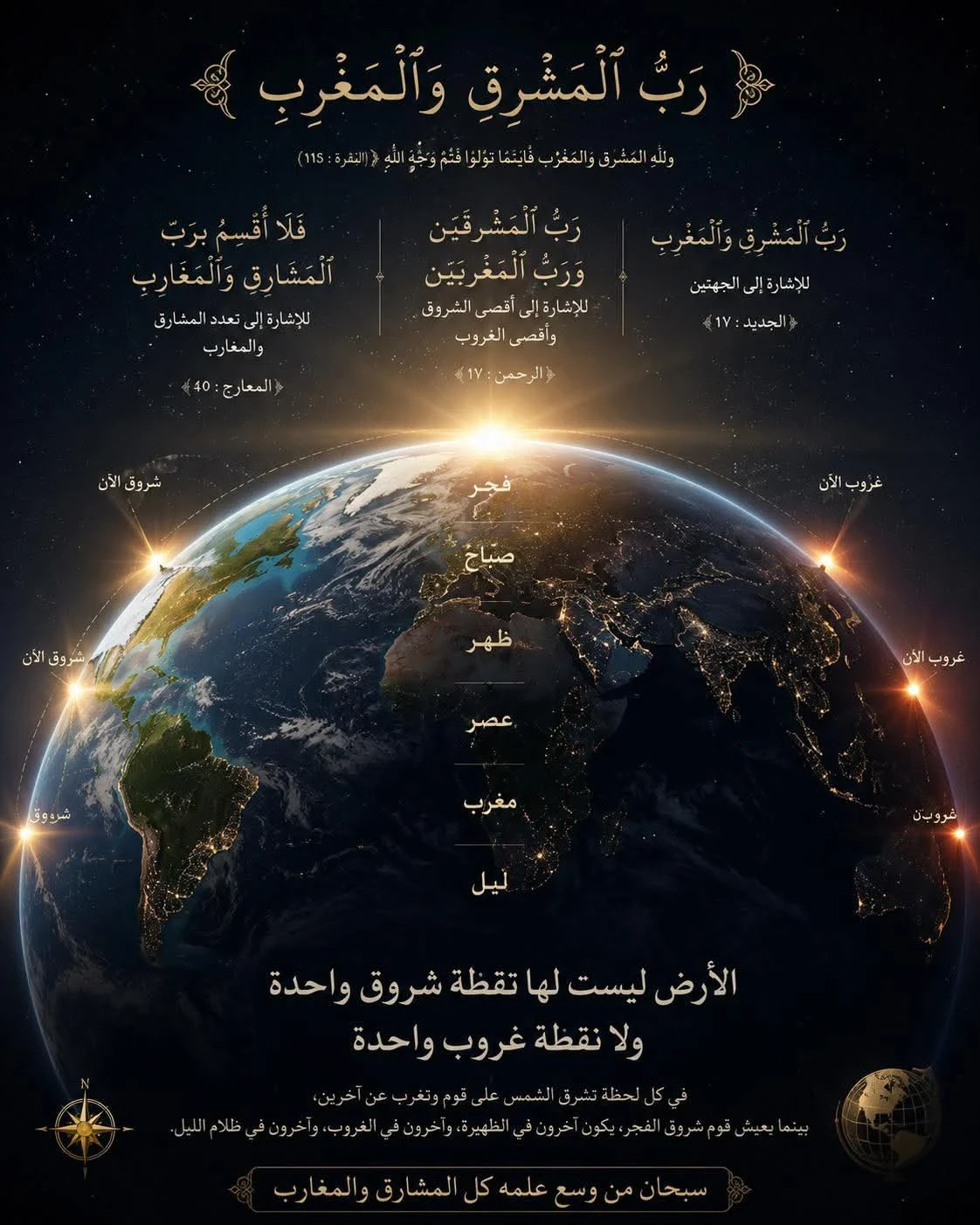image about  🌹رحلة تدبر في المشارق والمغارب 🌷