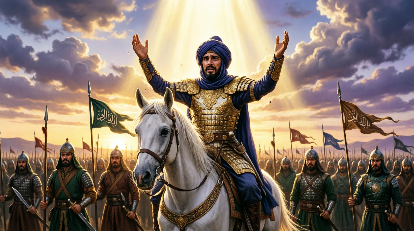 image about الأسد الذي بكى: قصة البطل الذي انتصر بالدموع قبل السيف