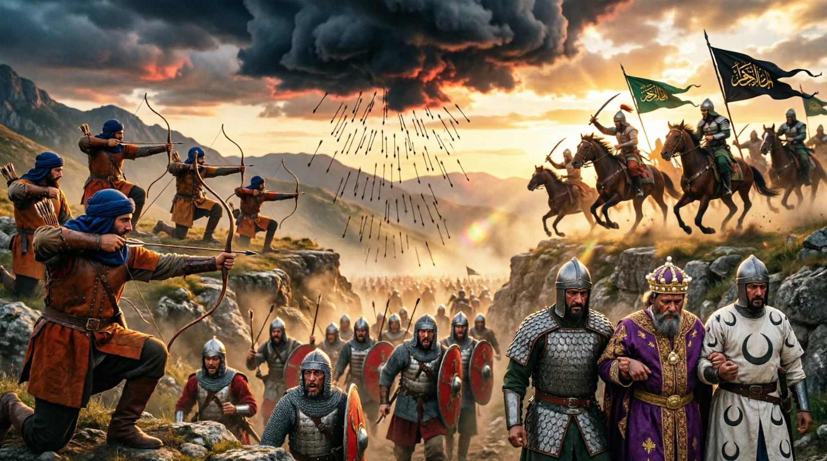 image about الأسد الذي بكى: قصة البطل الذي انتصر بالدموع قبل السيف