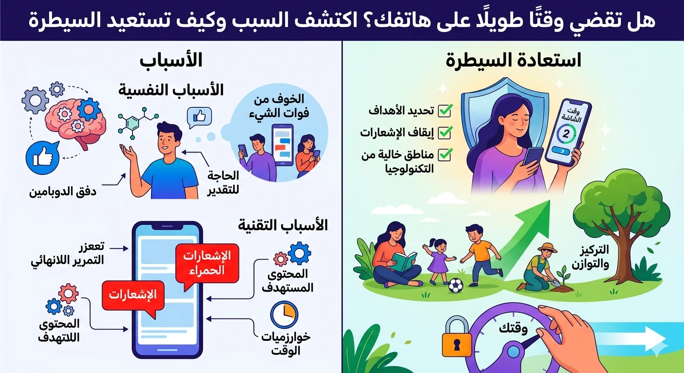 image about لماذا لا تستطيع التوقف عن تصفح هاتفك؟