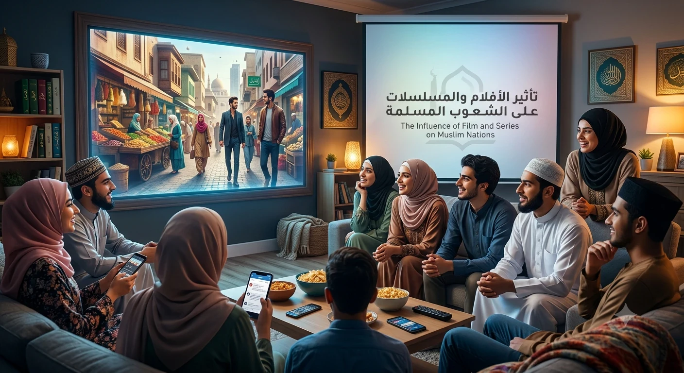 image about تأثير الأفلام والمسلسلات على الشعوب المسلمة: بين الانفتاح الثقافي و تحديات الهوية