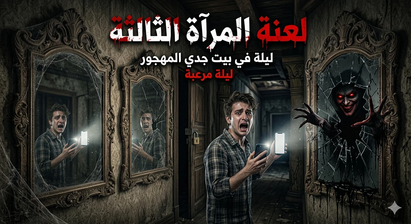 image about لعنة المرآة الثالثة: ليلة في بيت جدي المهجور