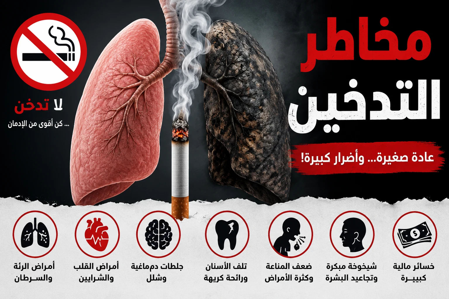 image about التدخين... خطر يهدد الصحة