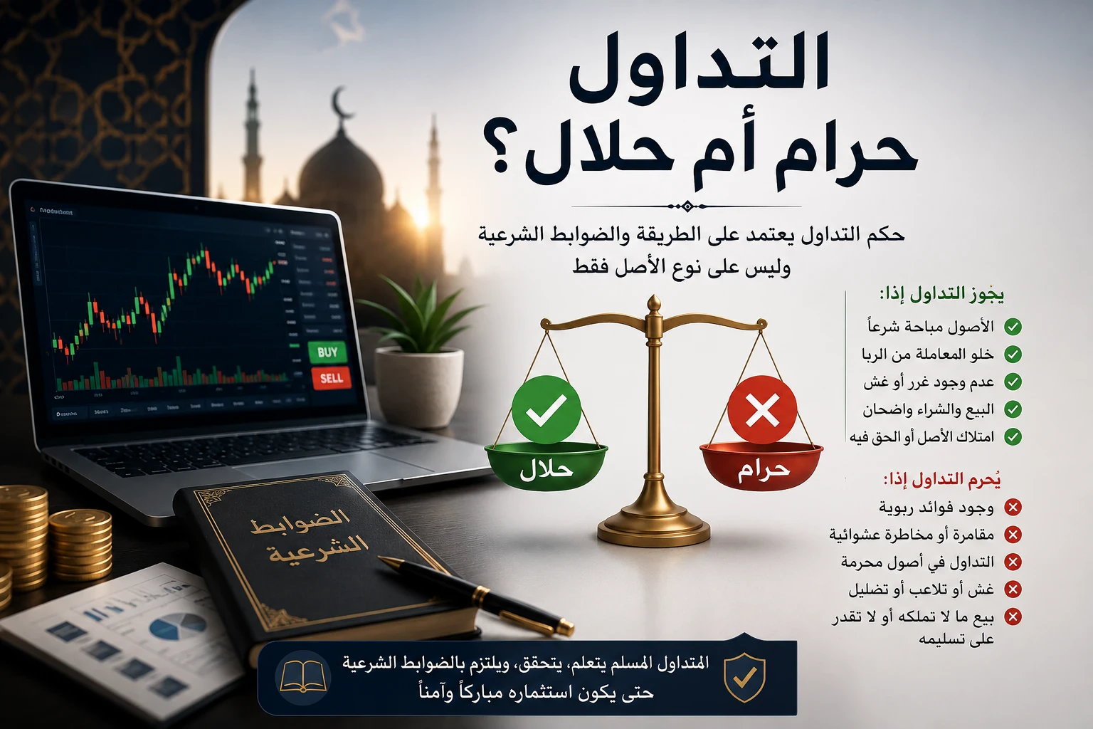 image about التداول حرام أم حلال