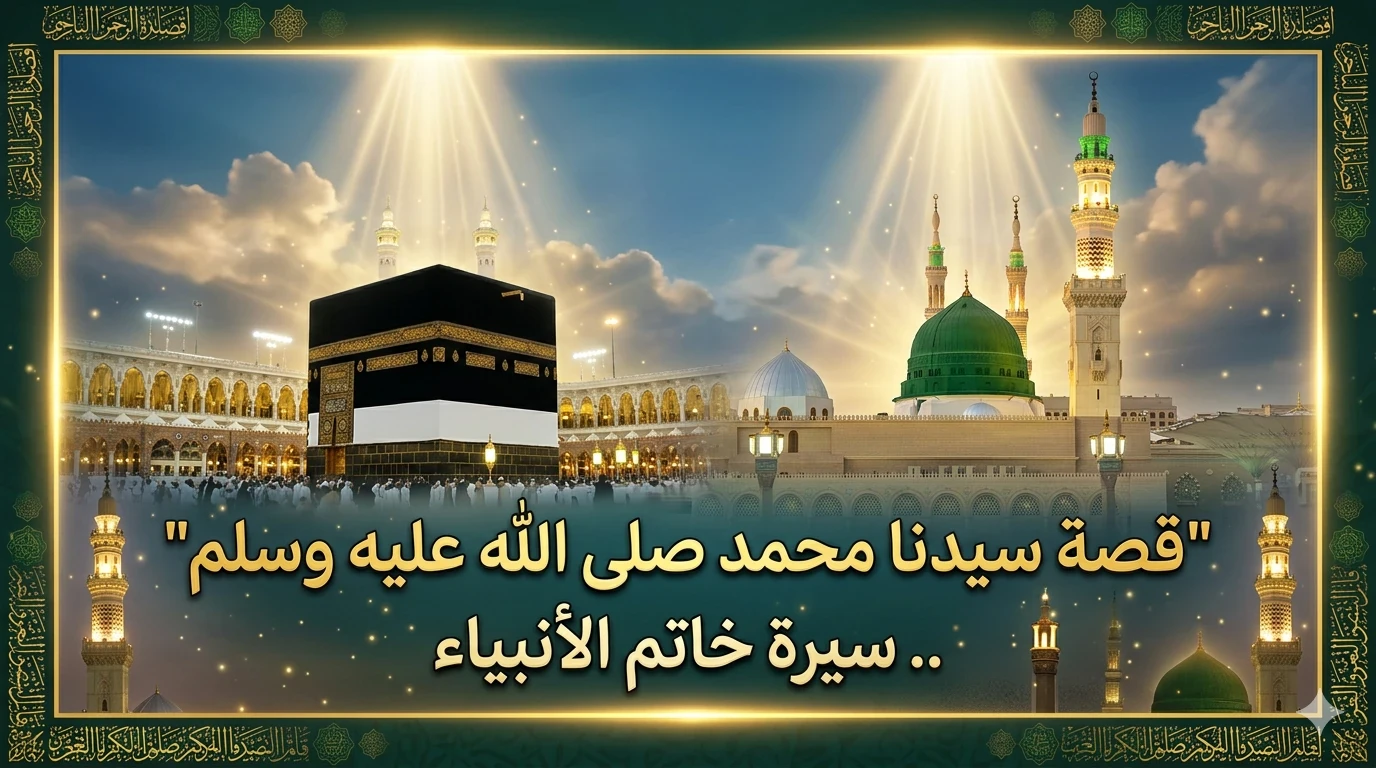 image about قصة سيدنا محمد صلى الله عليه وسلم.. سيرة أعظم البشر وخاتم الأنبياء