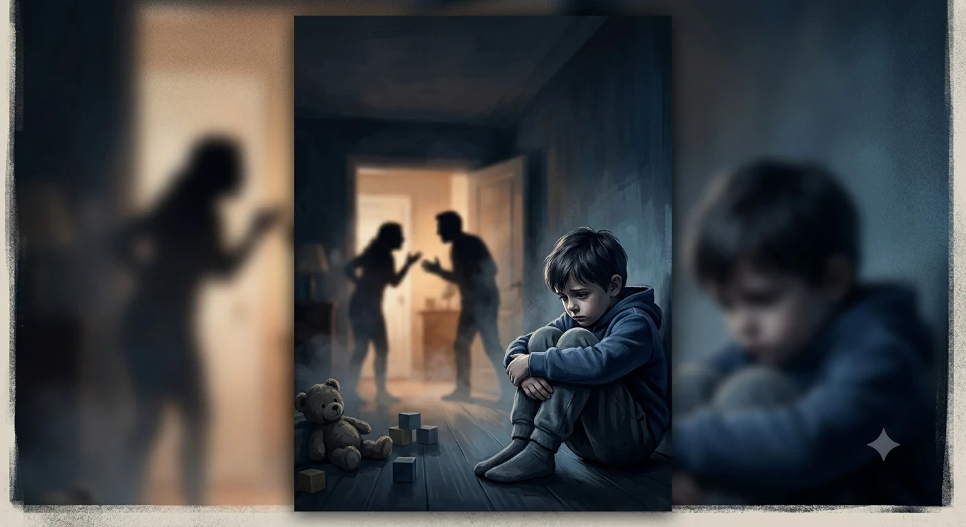image about إيذاء الآباء لأبنائهم: جروح لا تُرى لكنها تبقى.