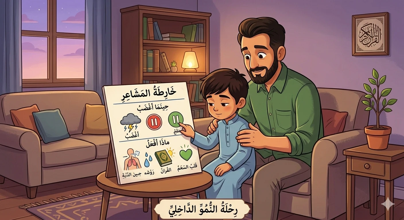 image about ترويض غضب الطفولة وربطها بنور الوحي