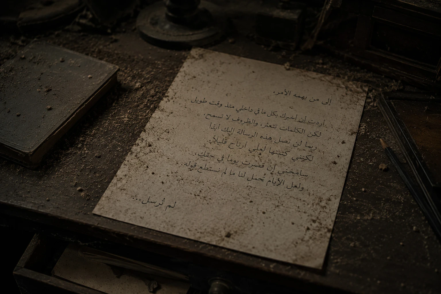 image about الرسالة التي لم تُرسل أبداً
