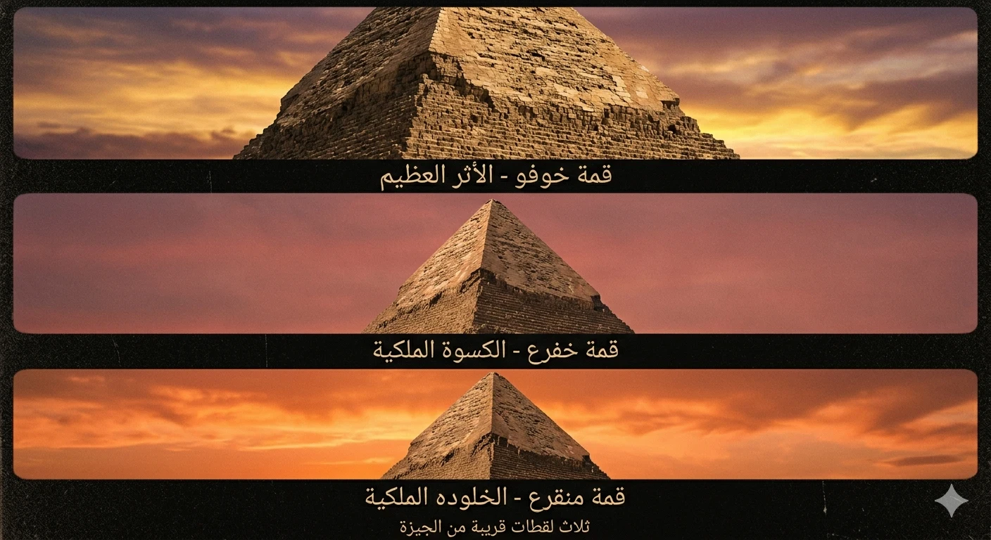 image about أسرار لم تبح بها الرمال: رحلة عبر الزمن إلى أهرامات الجيزة