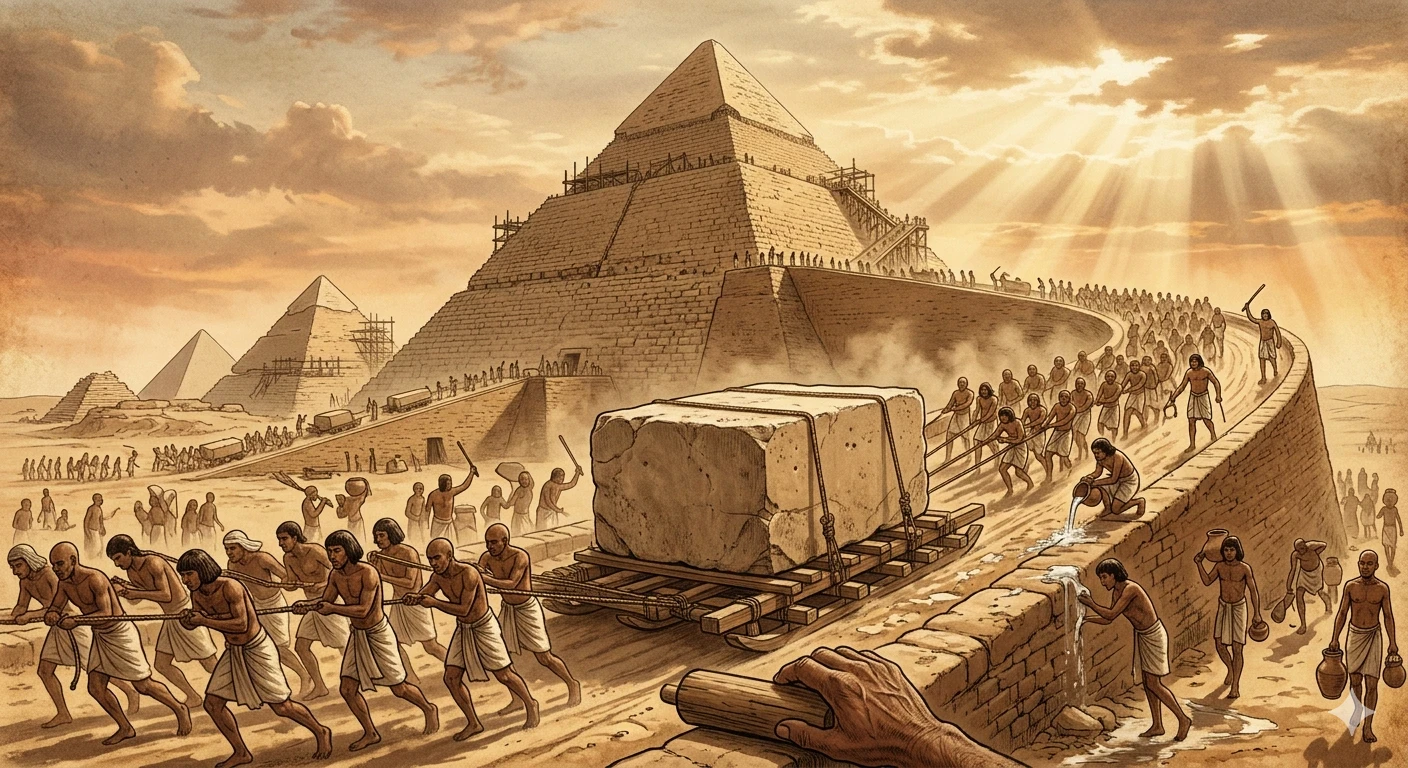 image about أسرار لم تبح بها الرمال: رحلة عبر الزمن إلى أهرامات الجيزة
