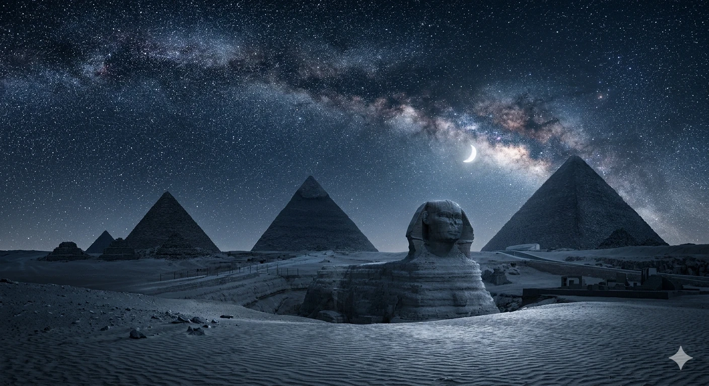 image about أسرار لم تبح بها الرمال: رحلة عبر الزمن إلى أهرامات الجيزة