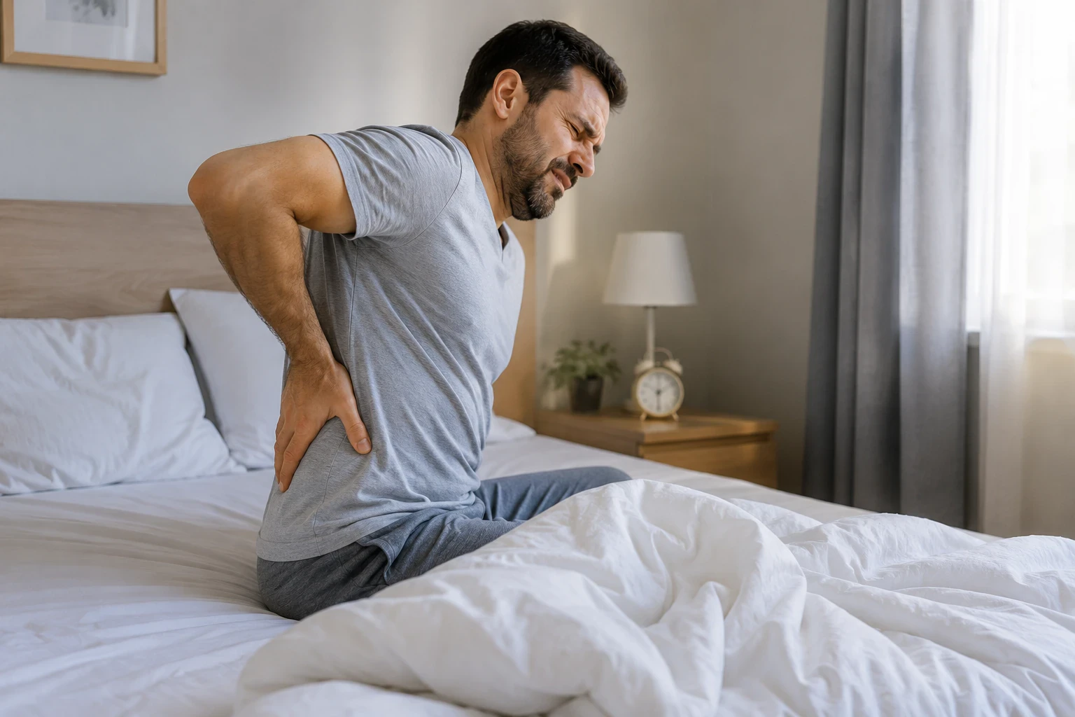 image about تيبس الظهر عند الاستيقاظ من النوم.. الأسباب الشائعة وطرق العلاج