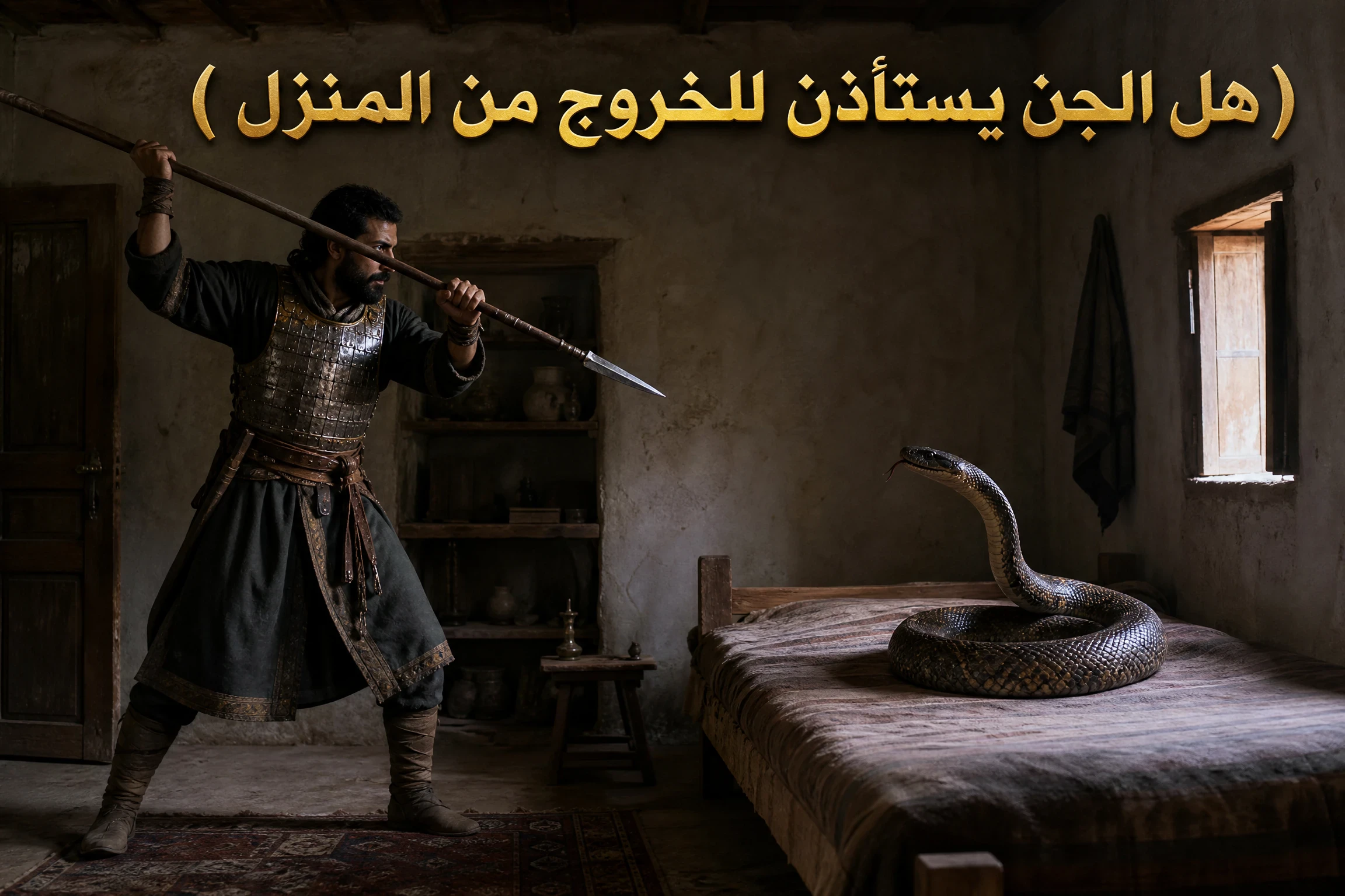 image about هل الجن يستأذن لخروجه من المنزل مهجور ؟؟