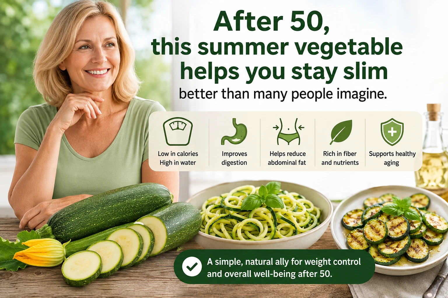 image about After 50, this summer vegetable helps you stay slim better than many people imagine